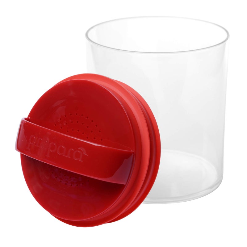 Prepara Evak Super Savor Plastic Food Storage, 14 Ounce, Red - Image 3